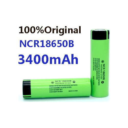 100%Original recargable bateria nueva 18650.3400mah.3.7v.bateria de litio NCR18650B.3400mah bateria.de linterna Electric tool