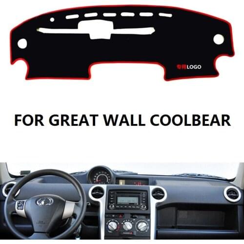 Anti-UV Dashboard Cover Dashmat Mat Pad Car Styling Sun Visor Shade Carpet For Great Wall Coolbear