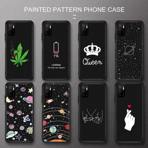 Cartoon Pattern Phone Case For Xiaomi Poco F3 X3 Pro M3 Pro 5G Case Silicone Fundas For Xiaomi Pocophone f3 3x pro poko 3x nfc