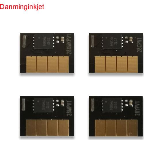 For HP 728 Cartridge Chip New Upgrade HP728 Chip F9J68A F9J67A F9J66A F9J65A For HP DesignJet T730 T830 Printer