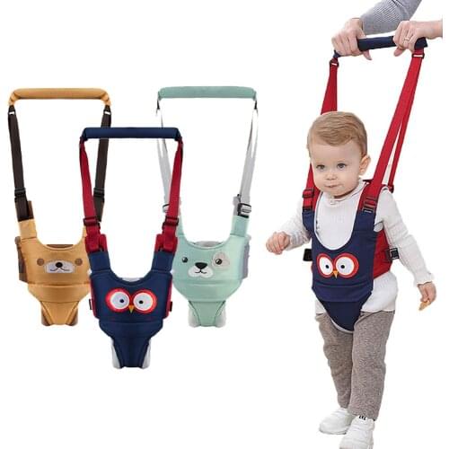 Baby Toddler Belt Walking Assistant Handheld Kids Walker Helper Infant Child Activity Help Child Learning Walk Support Trainer