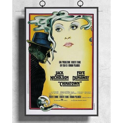 L371 CHINATOWN Movie RARE Classic 01 Silk Fabric Poster Art Decor Indoor Painting Gift