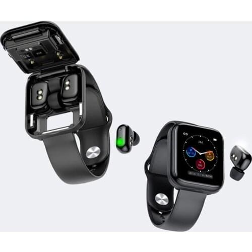 Multifunctional Ultra-Thin Smart Bracelet, Dual Earphones, Full Touch Screen Smart Bracelet, Waterproof Bluetooth Call Watch