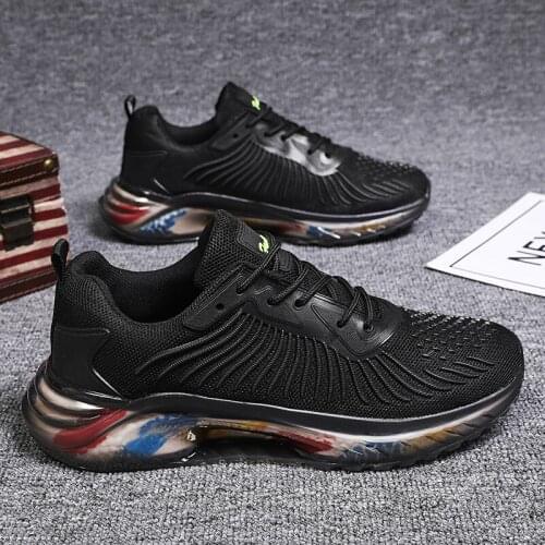 Men Casual Shoes Trend Hot Sale Breathable Mesh Socks Shoes Men Fashion Sneakers Big Size 46 Classic High Quality Walking Shoes