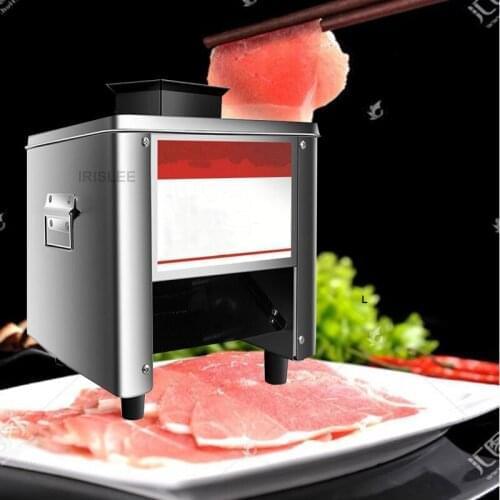 Small Electric Multi Purpose Meat Cutter Green Pepper Shredded Potato Shredded Ham Cutting Machine Factory Outlet