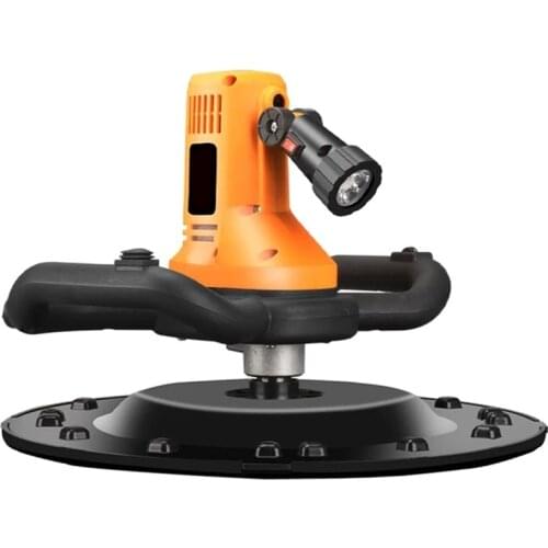 New 1700W Concrete Cement Mortar Trowel Wall Smoothing Machine Drill Mixer Djustable Speed Hand-held Speed 80-200RPM