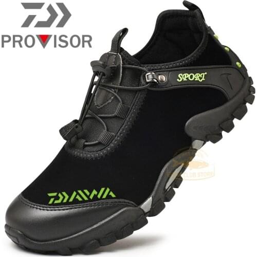 The New DAIWA Fishing Shoes Running Shoes Fashion Breathable Male Sports Shoes Lightweight Sneakers Daiwa Outdoor Fishing Shoes