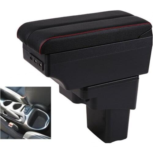 For Nissan Juke armrest box central content box interior Armrests Storage car-styling accessories part with USB