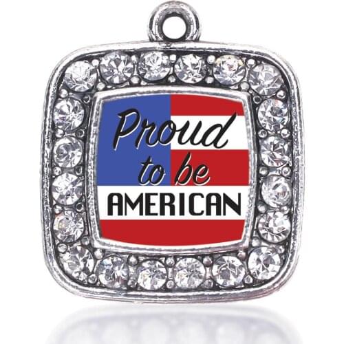 PROUD TO BE ATHABASCAN APACHE AMERICAN SQUARE CHARM
