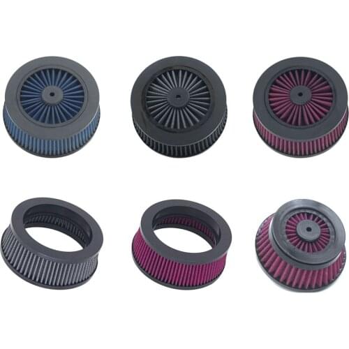 Motorcycle Replacement Air Cleaner Intake Filter System Inner Element for RSD Venturi Turbine Clarity Blunt Air Cleaners Harley