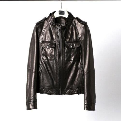 Genuine Leather Jacket Women Short Womens Sheepskin Coat Female Plus Size 4xl Spring Autumn Clothes 2021 Mujer Chaqueta Pph3399