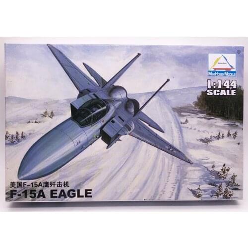 1: 144 USA F-15A Eagle Fighter Military Assembly Aircraft Model