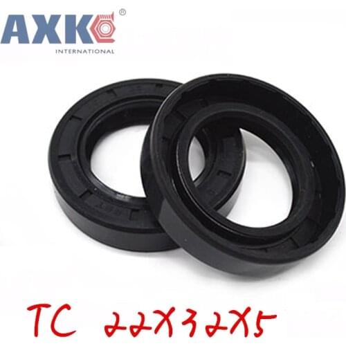 10pcs AXK TC 22X32X5 22X32X7 NBR Skeleton Oil Seal 22*32*5 22*32*7 Seals AXK high-quality Seals Radial shaft seals