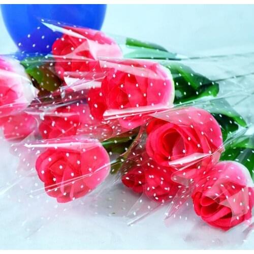 10Pcs/Bouqeut Artificial Rose Flower Valentine Gift Arrangement Desktop Wedding Decor