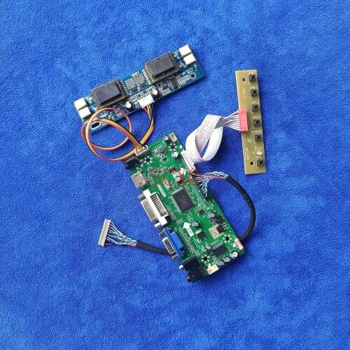 20-Pin LVDS Kit 4CCFL MNT68676 controller board 1024*768 LCD display HDMI-compatible DVI VGA Fit HT15X13/HT15X14/HT15X15/HT15X23