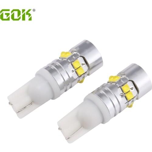2x T10 W5W CREE Chip Led White T15 T10 50W With Len Projector Aluminum Case Bulb Interior Turn Signal Reverse light 194 920 912