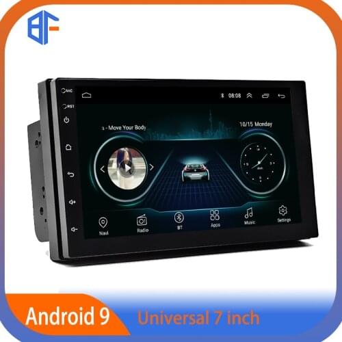 BF 7" BT Stereo Vehicular Unit 1G RAM 16G ROM Android 9.0 Car MP5 Player RDS Radio Car Stereo Player