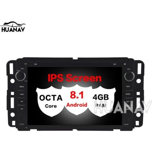 Car DVD Player GPS navigation For GMC Yukon Tahoe 2007-2012 multimidia 2 Din radio stereo Android 8.1 4GB+32GB