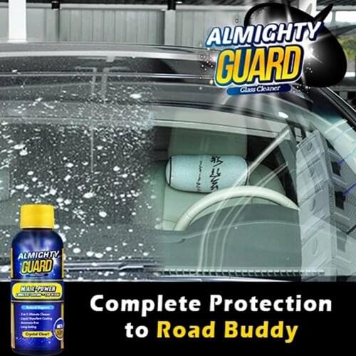 Auto Glass Cleaner 2-in-1 Glass Washer Spray Cleaner Defogging Agent Water Removal Agent Car Accessries