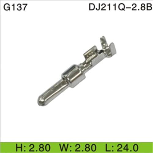 Free shipping 1000pcs Car Electronics & Motorcycle Accessories & Parts G137 male terminal connector