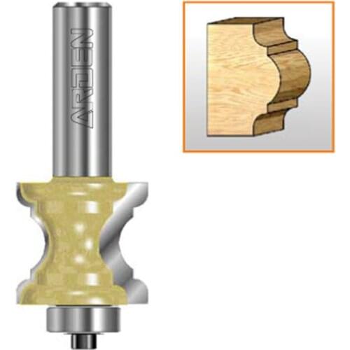Woodworking cnc slotting tools nose bits with bearing cnc cutter