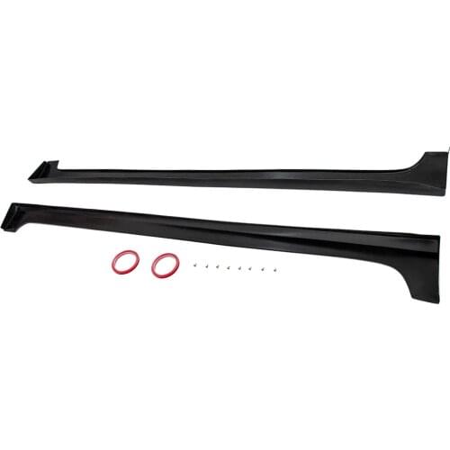 For Honda Civic 4Door Sedan 2012-2015 2x Side Skirts ABS Rocker Panels Unpainted