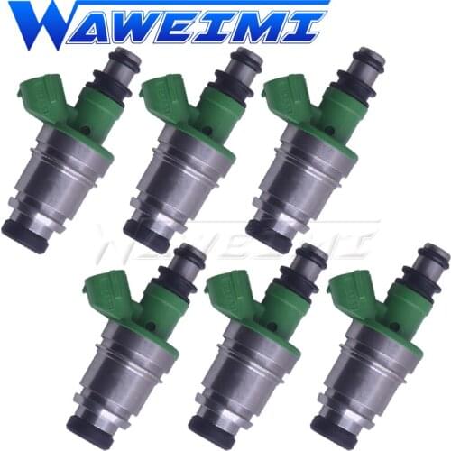 WAWEIMI 6x Fuel Injector Nozzle JS4J-5 For CHEVROLET TRACKER For SUZUKI GRAND VITARA 2.5 V6 JS4J5 15710-67D00 FJ346R