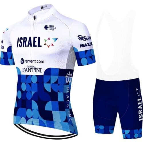 2021 ISRAEL cycling TEAM jersey 20D bike shorts set MTB ropa ciclismo hombre verano men short sleeve ropa verano hombre