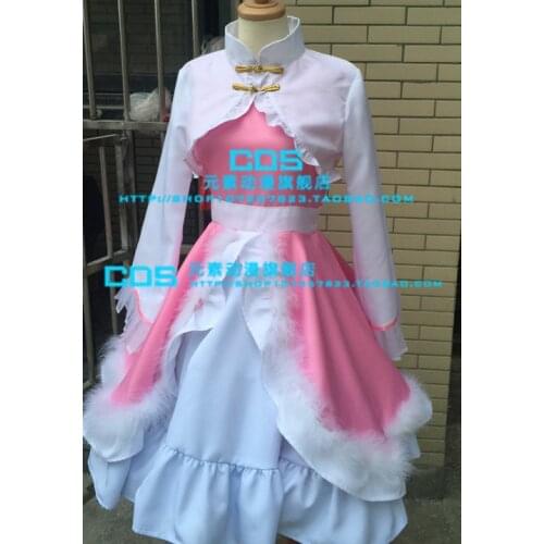2016 Axis Powers Hetalia China Wang Yao Cosplay Costume Sex Reversed Cook Dress