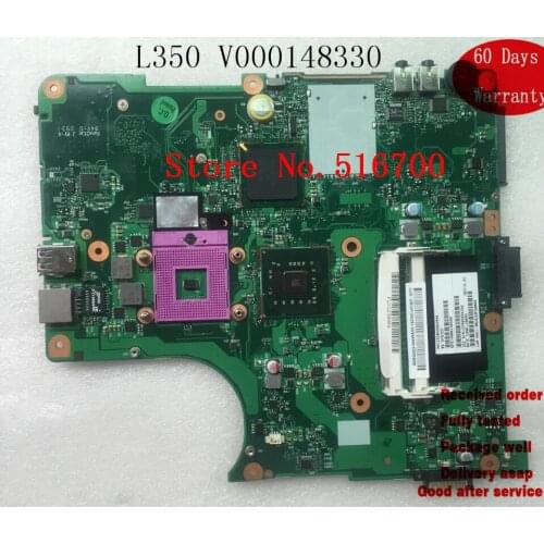 Placa, For Toshiba Satellite L350-262 L350 Motherboard V000148330 tested & working perfect