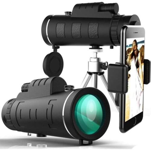 Telescope High Clarity 40X60 monocular Hd 9500M High Power For Outdoor Hunting Optical Night Vision binocular Fixed Zoom New