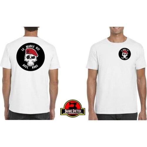 2019 Brand New Men Fashion Cotton Clothing Taille = S M L Xl XXl XXXl Le Diable Rit Avec Nous Tap Para Rpima Summer T Shirt