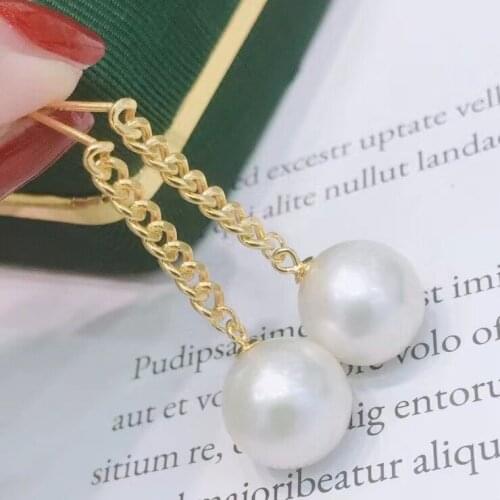 Charm DIY 925 Sterling Silver Earrings Findings Settings Base Mountings Parts Mounts for Coral Pearls Agate Crystal Stones Beads