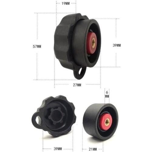 Anti Theft Pin-Lock Security Knob Key for 1" Arm Socket Phone Holder H054