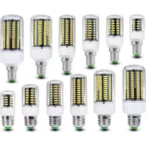 Super Bright E27 E14 E17 E12 85-265V 3w 5w 7w 9w 12w 15w led lamps 5736 SMD light bulbs led Bombillas Lighting for Home