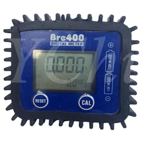 High-precision electronic Digital Oil Fuel Oval 1/2 Gear Flow meter Diesel Gasoline Kerosene 1-30L/min gasoline flow meter