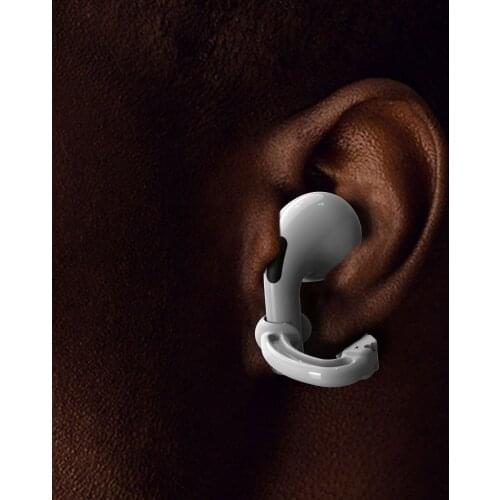 1 Pair Portable Anti-lost Ear Hook Earhooks Holder Clip for AirPods Pro Earphone Holder Sports Ear Clip Protective