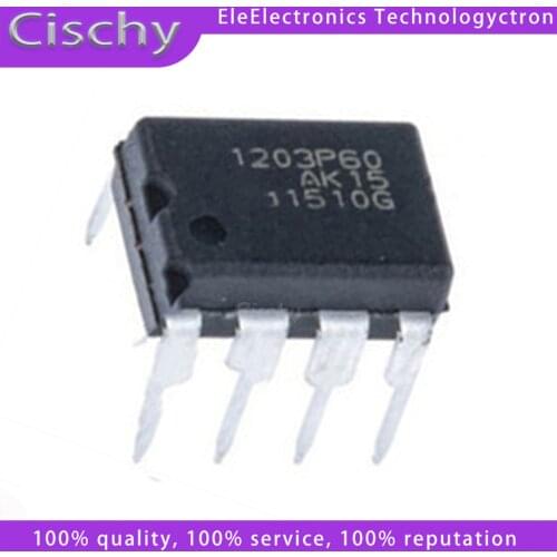 10PCS NCP1203P60 1203P60 = NCP1203P100 1203P100 DIP-8