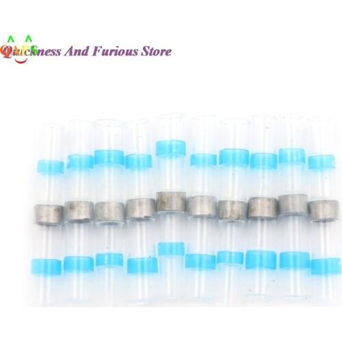 10Pcs 16-14AWG Waterproof Solder Sleeve Heat Shrink Butt Wire Splice Connector