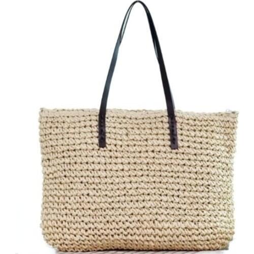 2021 New Straw Bag French Beach Woven Handbag