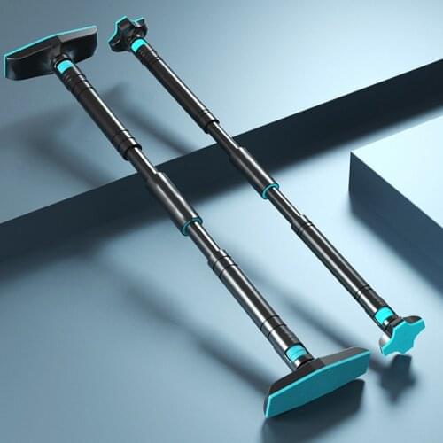 2021 Door Horizontal Bars 500kg Home Gym Workout Push Up Pull Up Training Bar 70-140cm Steel Adjustable Fitness Equipment Heavy