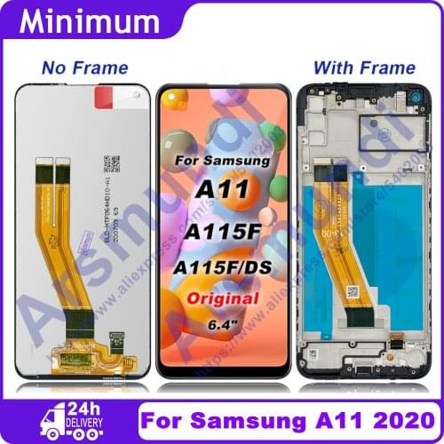 6.4" Original For Samsung Galaxy A11 LCD Display Touch Screen Digitizer Assembly For Samsung A11 2020 A115 A115F A115F/DS