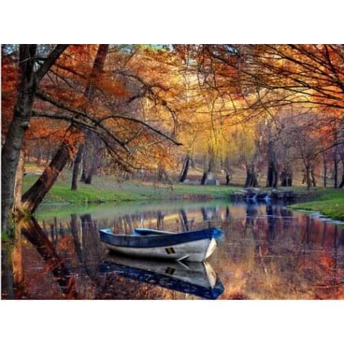 Diamond Embroidery Landscape Full Square/Round Rhinestones Diamond Painting Cross Stitch Bedroom Decor Handmade Crafts