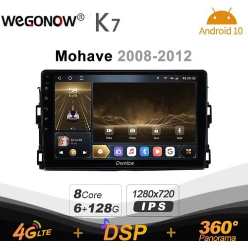 Android 10.0 6G+128G Ownice K7 Car autoradio Multimedia for Toyota PREMIO 2016 - 2020 radio system unit 360 Panorama 4G LTE