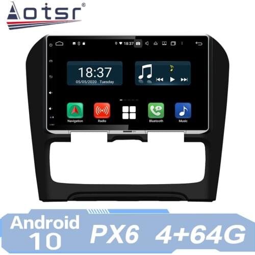 AOTSR Car Radio Auto Android 10 For Citroen C4 2012 2013 2014 GPS Navigation Multimedia Player IPS Carplay 8" PX6 AutoRadio