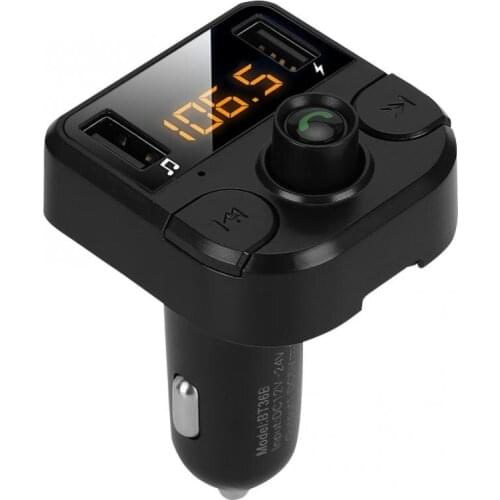 Music player Car Bluetooth MP3 Player with Lossless Sound Quality Hands-Free Calling Dual USB Fast Charging