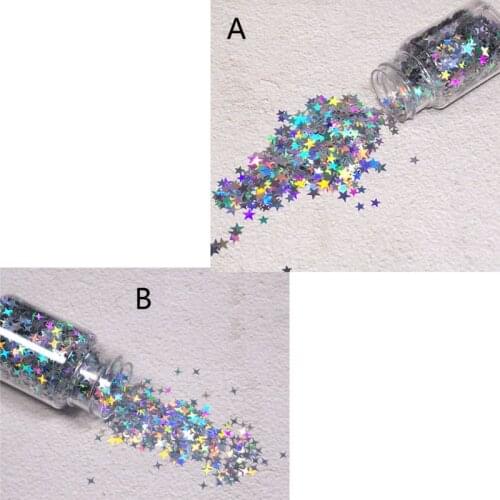 Star Sequins Bright Flake Sequins Fillings Glitter Resin Pigment Jewelry Making