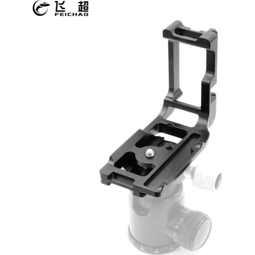 Quick Release L Plate Holder Hand Grip Tripod Bracket for Canon 6D2 6D 2 5D3 5D4 Mark II SLR Camera for Arca Swiss Tripod Head