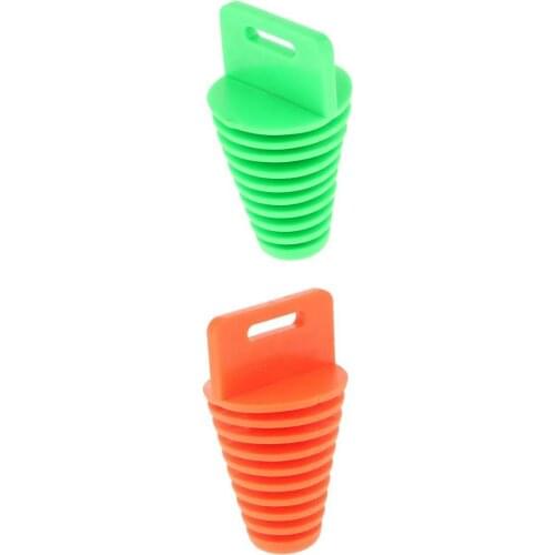 Muffler Exhaust Silencer Wash Plug Motorbike Dirt Bike ATV QUAD Green+Orange