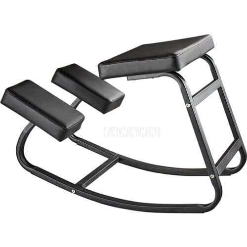 Household Iron Leg Soft Seat Adult Student Children Ergonomic Computer Chair Armless Sitting Posture Correction Kneeling Chair